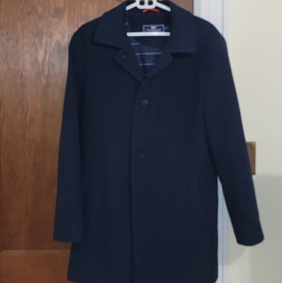 Navy Vineyard Vines Peacoat Good Condition - Picture 6 of 8